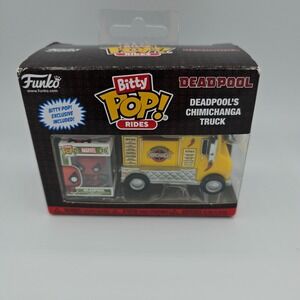 Target‎ Exclusive Marvel Deadpool's Chimichanga Truck Funko Bitty Pop! Rides!